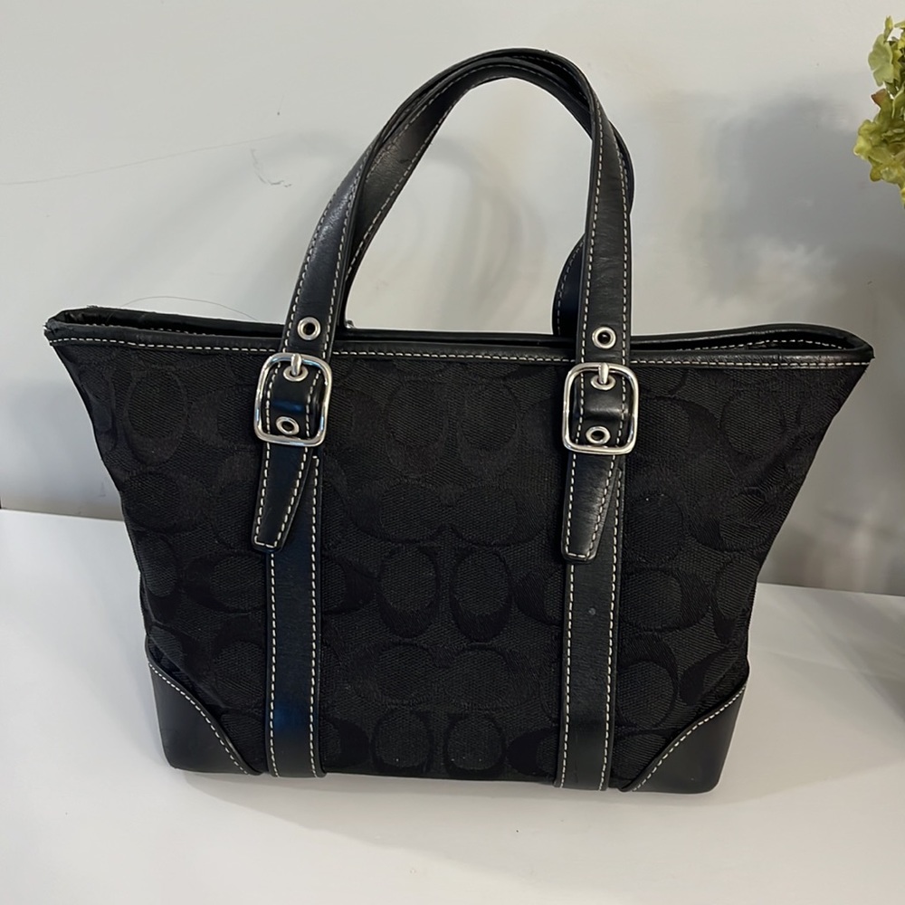 COACH Small Satchel Handbag - Picture 3 of 6